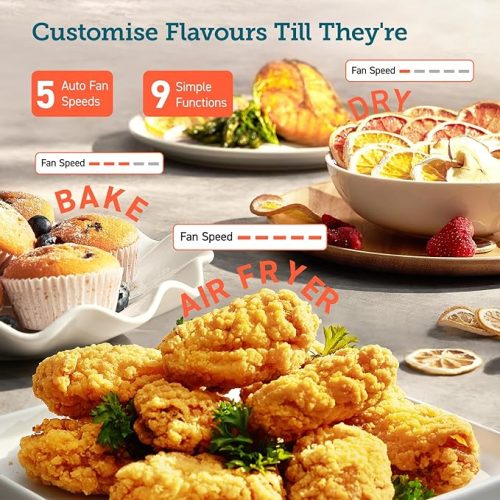 cosori turboblaze™ air fryer customize