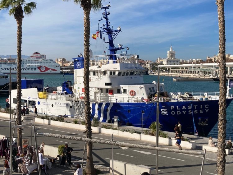 Costa del sol Avisen - Milj?skipet Ocean Plastic har annkomet Malaga