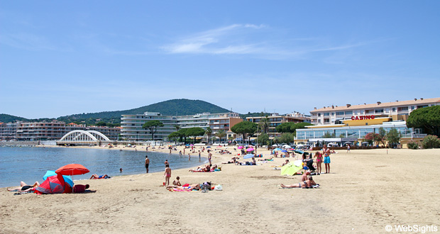 Sainte-Maxime strand