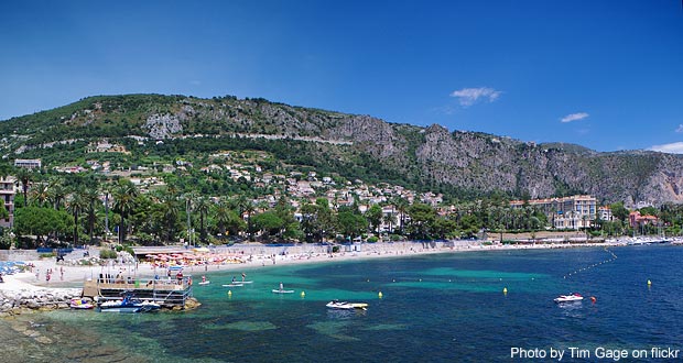 Beaulieu-sur-Mer på Cote d'Azur