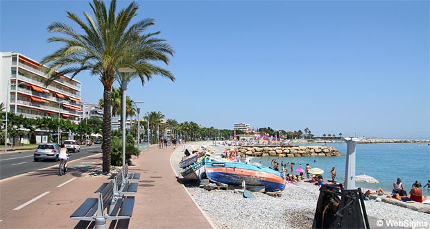 Cagnes-sur-Mer strand