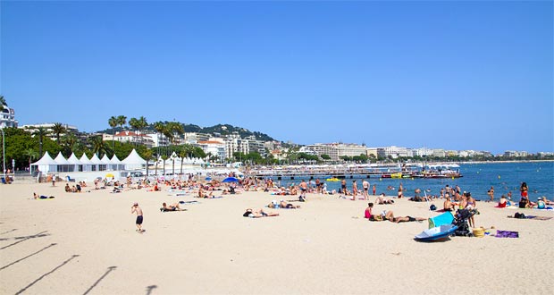 Cannes strand