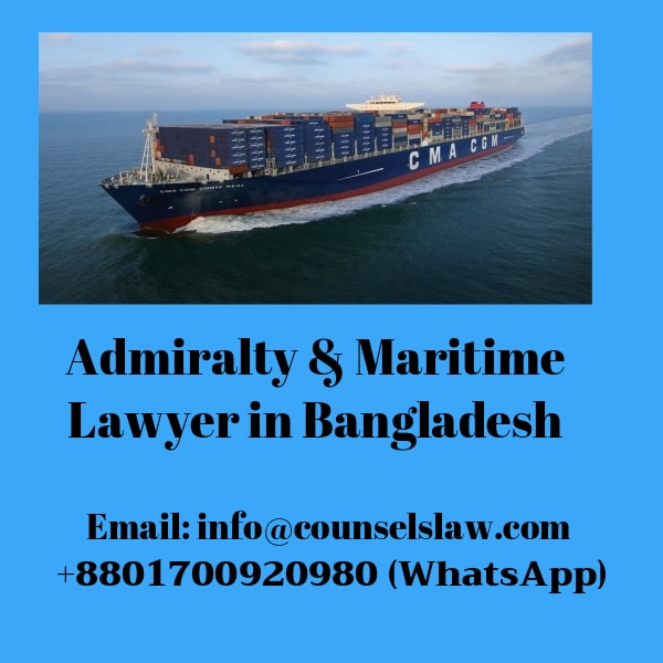 Admiralty and Maritime Lawyer contact number and a ship