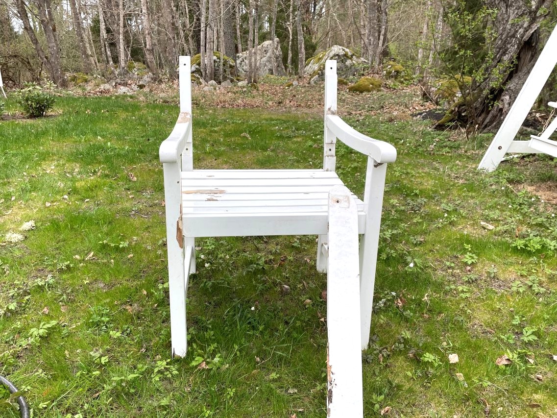 Utemöbel renovering