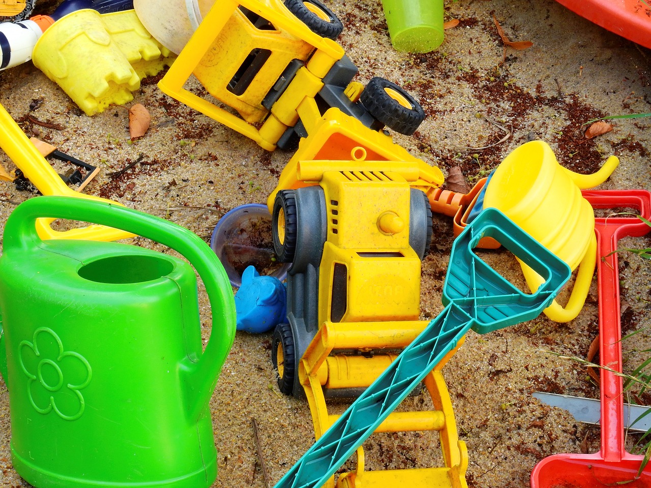 sand, sandpit, toy