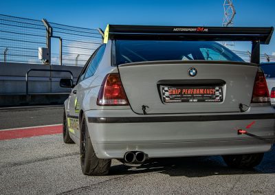 BMW E46 achterkant