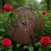 beauty and the beast wandklok