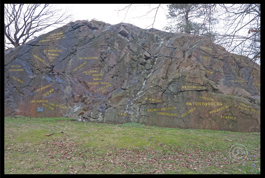 Svängrummets Natur & Kulturgrupp vandrade i Hisingsparken.