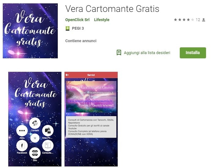 Vera Cartomante Gratis Creare Un App