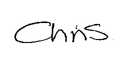 Chris signature