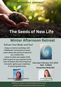 the seeds of new life at imbolc, 3rd feb 2024