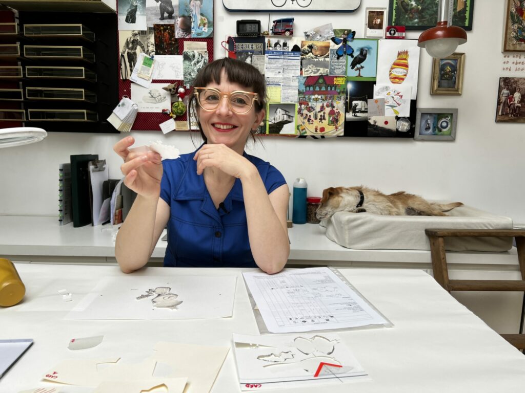 Karen Maenhout, illustrator and paper engineer