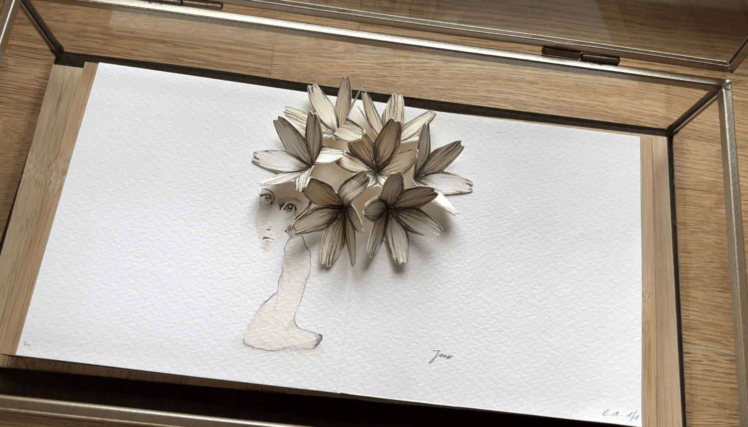 Pop-up "Your", handmade by Karen Maenhout Karen Maenhout, illustrator and paper engineer