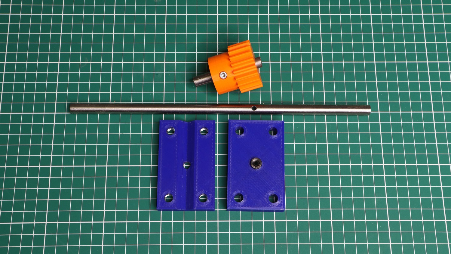 Improving the shaft drilling jig CreoNova