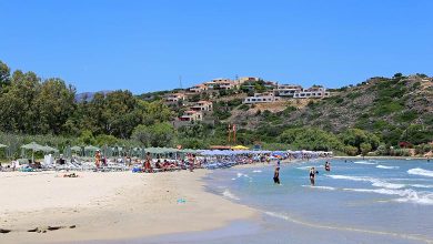 Almiros is an amazing beach just south of Agios Nikolaos on Crete