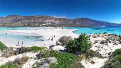 Elafonissi ist ein einzigartiger Naturstrand und eine Halbinsel auf Kreta