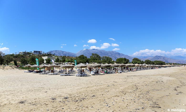Episkopi er en dejlig sandstand på Kreta