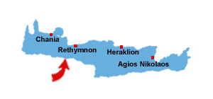 Frangokastello karta