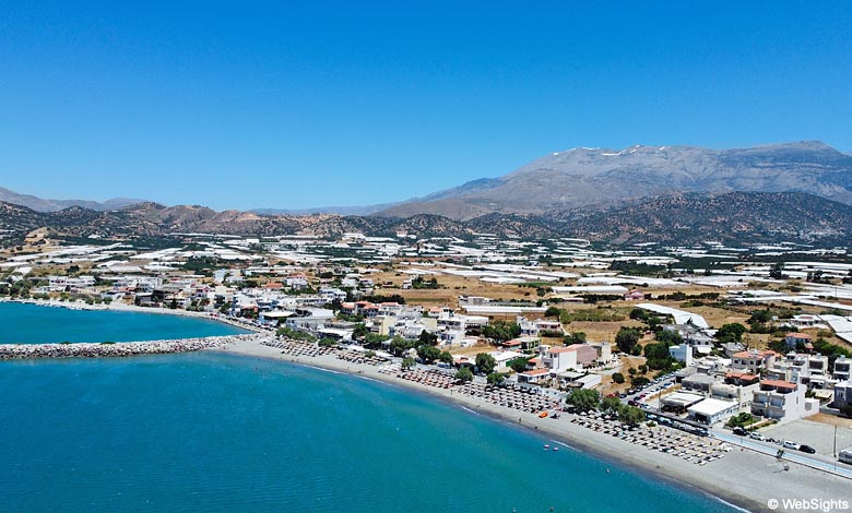 Kokkinos Pirgos er en lille og rolig kystby på Kreta