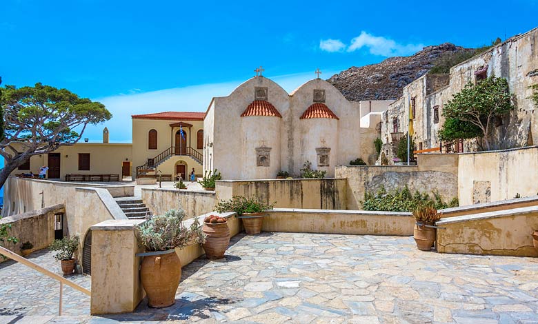 Preveli Monastery on Crete also has a museum