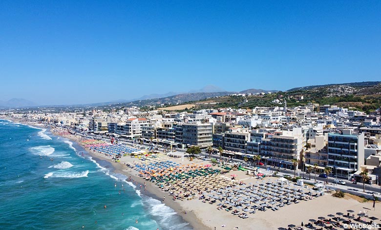 Rethymnon is a lovely holiday resort with a beautiful long beach
