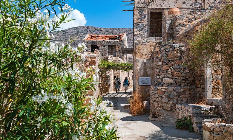 Spinalonga Dorf