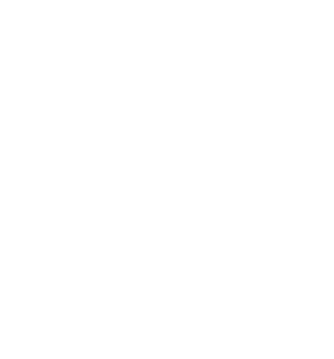 En tecknad man sitter vid en desktop. Crevo webbyrå