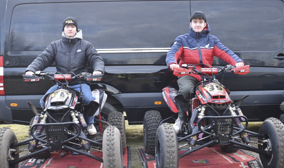 Andreas Dyrberg, Mikkel Dyrberg, Quad Team Dyrberg, Påskelejr 2023, Uhre, Quad Træning, Motocross Nyheder, Crossbladet.dk