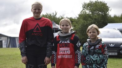 Ditte, Michele, Kirsten, KK Academy Sommer Camp 2023, Aalborg Motor Klub, Dall, MX, Motocross, MX Nyheder, Crossbladet, Motocross Nyheder