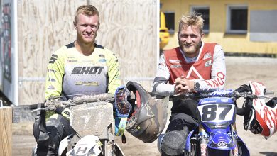 Nichlas Bjerregaard og Kim Sørensen, MX Træner, Sommer Camp 2023, Fjerritslev, Han Herred Motorklub, MX, Motocross, MX Nyheder, Crossbladet, Motocross Nyheder