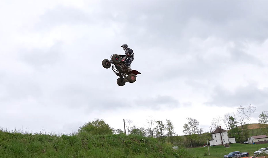 Logan Stanfield, Quad, Motocross, Hop, To the moon, Crossbladet, Youtube