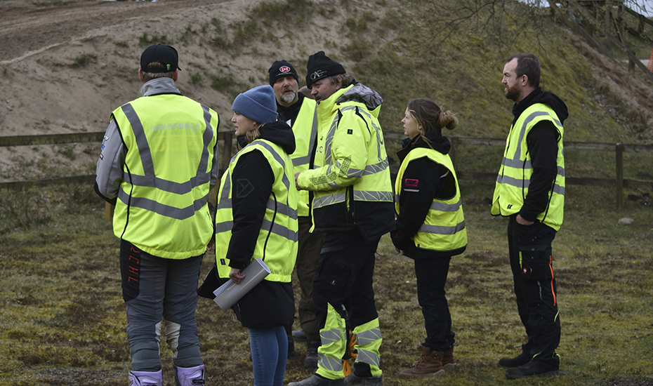 Rekordstor påskelejr 2024 hos Herning Motocross, Uhre banerne