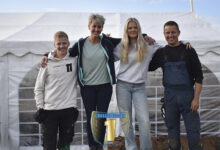 Anders, Gitte, Sofie og Eggert, Familien Sørensen, Stubmark Race 2024, Privat Event, Crossbladet, MX Artikler, Motocross Nyheder