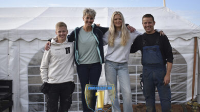 Anders, Gitte, Sofie og Eggert, Familien Sørensen, Stubmark Race 2024, Privat Event, Crossbladet, MX Artikler, Motocross Nyheder