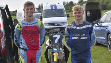 Mads Rasmussen og Frederik Eskildsen, Klub Træning, Hampen Motocross Klub, MX, Motocross, MX Artikler, Crossbladet, Motocross Nyheder