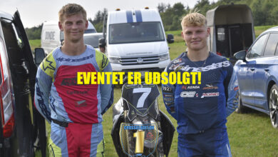 Eventet er udsolgt, Mads Rasmussen og Frederik Eskildsen, Klub Træning, Hampen Motocross Klub, MX, Motocross, MX Artikler, Crossbladet, Motocross Nyheder