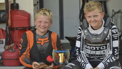 Kalle Kappel og Victor Basland, Herning Motocross, Torsdagstræning, Sensommeraften, MX Artikler, Crossbladet, Motocross Nyheder