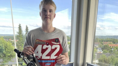 Sebastian Lorenzen, Rød plade, Fører DM 125, DM MX 2024, MX, Motocross, Crossbladet, Motocross Nyheder