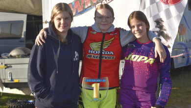 Freya, Clara og Ronja, DAM 7, Mols Cross Club, Motocross Nyheder, Crossbladet