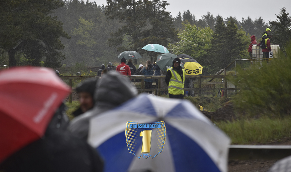 Regnvejr, Paraplyer, Hampen Motocross Klub, DAM 2, MX, Motocross, Crossbladet, Motocross Nyheder