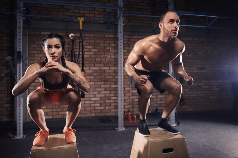 Les exercices pour le bas du corps : le box jump