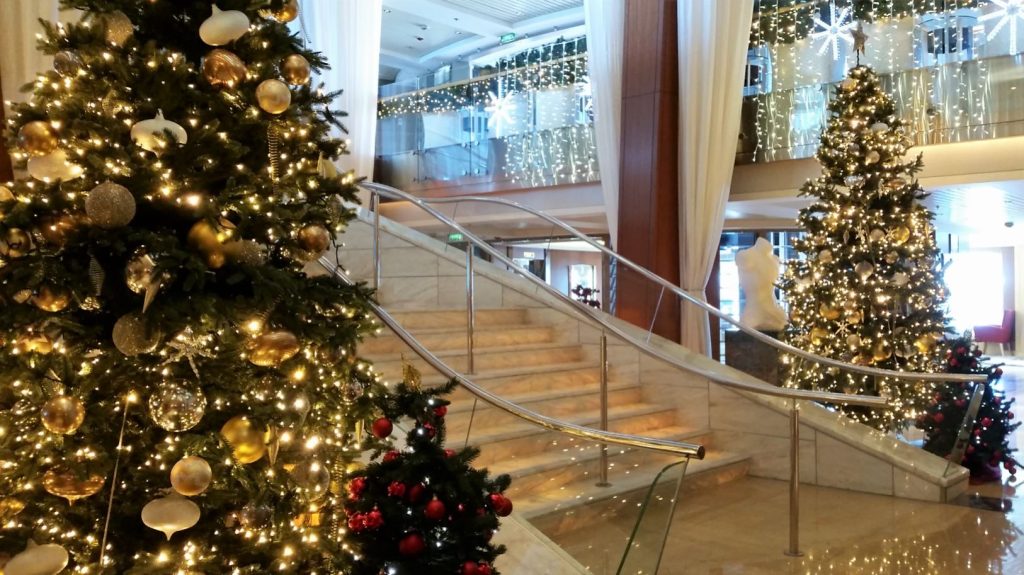 kerst kerstmis kerstboom cruise schip