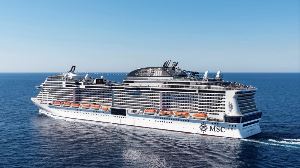 msc meraviglia cruise schip