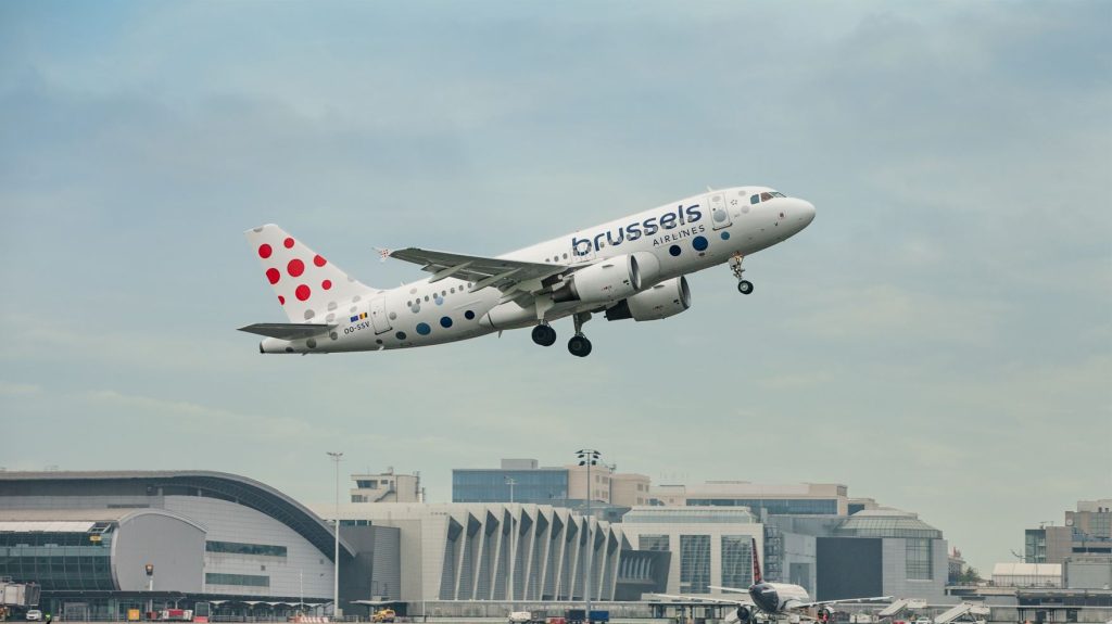 brussels airlines luchtvaart vliegtuig