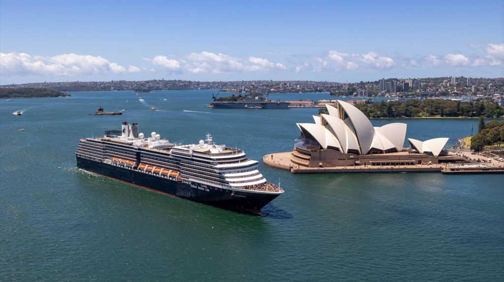 westerdam holland america line sydney cruise schip