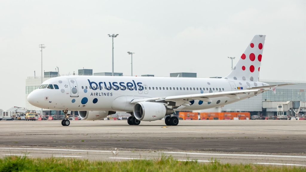 brussels airlines vliegtuig