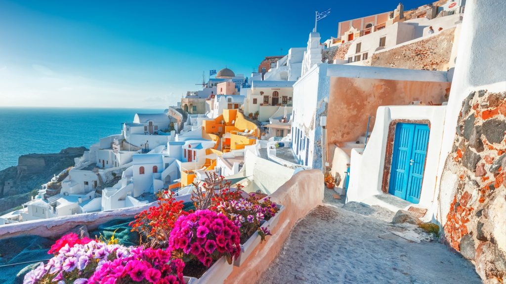 oceania cruises santorini