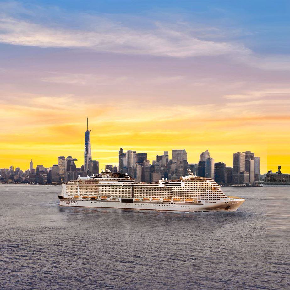 MSC Cruises to operate yearround sailings from New York CruiseToTravel