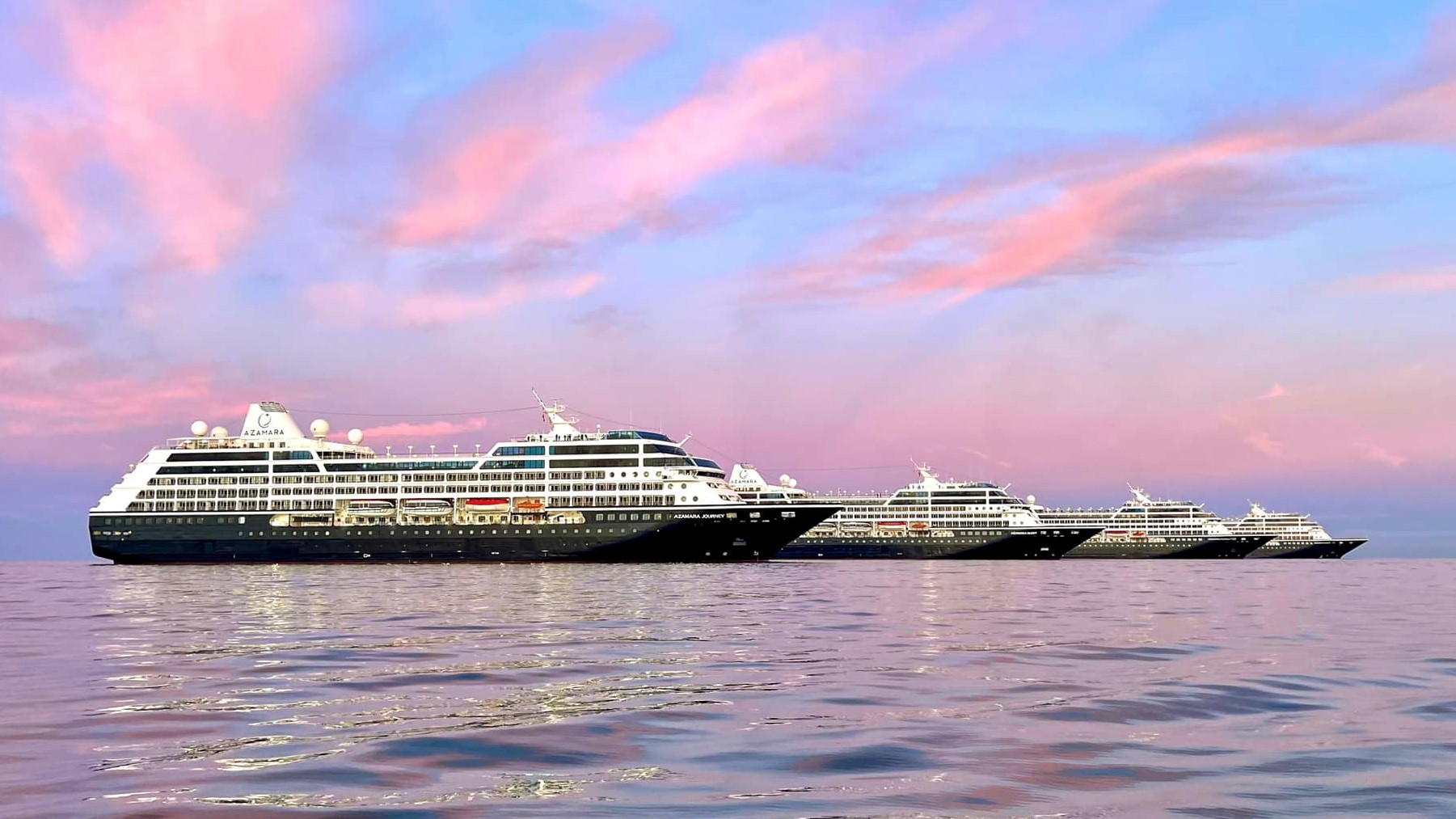 Azamara’s four ship fleet meets for the first time ever CruiseToTravel