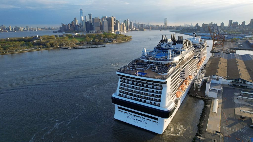 msc meraviglia msc cruises new york city brooklyn
